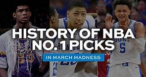 March Madness highlights of NBA No. 1 overall picks from 1958-2022