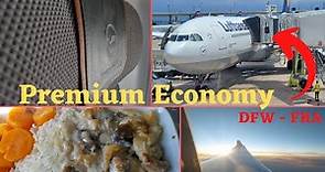 Lufthansa PREMIUM Economy | Flight Review | Airbus A330 | DFW-FRA