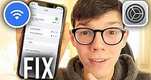 How To Fix iPhone Not Connecting To WiFi - Full Guide