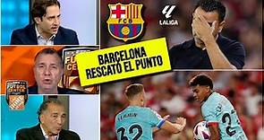 BARCELONA rescató polémico empate vs Granada. Actuación HISTÓRICA de LAMINE YAMAL | Futbol Center