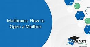 Mailboxes: How to Open a New Mailbox