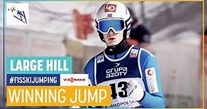 Marius Lindvik | 1st place | Zakopane | Large Hill | FIS Ski Jumping