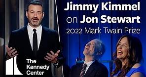 Jimmy Kimmel on Jon Stewart | 2022 Mark Twain Prize