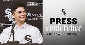 Press Conference: Andrew Benintendi Introduced as a Member of the White Sox (2022)