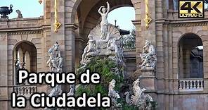 PARQUE DE LA CIUDADELA. Barcelona - España [4K]