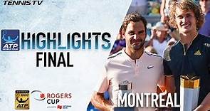 Highlights: Zverev Raises Second Masters 1000 Title Montreal 2017