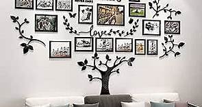 DIY Wall Decor Living Room Family Tree Wall Decor Sticker 3D Picture Frames Collage Wall Decor Living Room Wall Decor