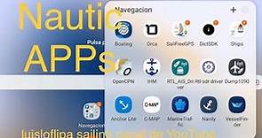 NAUTIC APPS: aplicaciones nauticas para tablet android - navionics, orca, open cpn, AIS…