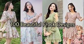 100 Most Beautiful Short Dresses Mini Dresses & Knee Length Dresses | latest Korean Frock Designs