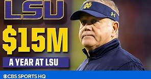 OFFICIAL: Brian Kelly's deal with LSU is for $15M A YEAR [Insider Info] | CBS Sports HQ