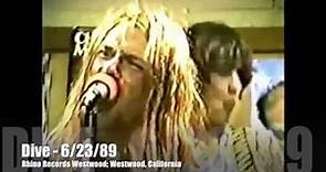 Nirvana - Incesticide - First and Last Live Performances
