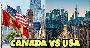 USA vs Canada | Country Comparison | Geography
