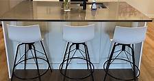 These bar stools are sturdy, easy to assemble and very attractive!