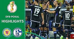 Schalke turn the game around! | Eintracht Braunschweig vs. FC Schalke 04 1-3 | DFB-Pokal 1st Round