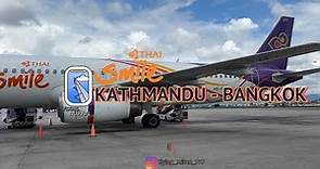 Kathamandu- Bangkok | Thai Smile | Smile Plus Class | A320-200