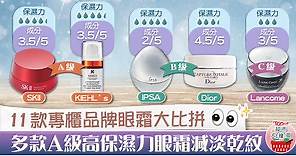 【超市大搜查】11款專櫃品牌眼霜大比拼　《LDK》推薦高保濕 抗皺A級眼霜【附完整排名】 - 香港經濟日報 - TOPick - 健康 - 保健美顏