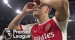 Leandro Trossard nutmegs Alisson to give Arsenal 3-1 lead v. Liverpool | Premier League | NBC Sports