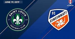 Saint Louis FC vs. FC Cincinnati | HIGHLIGHTS - June 19, 2019