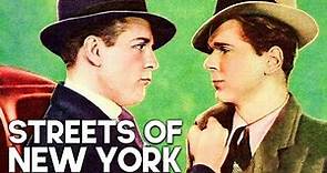 Streets of New York | Jackie Cooper | Crime Drama | Full Movie