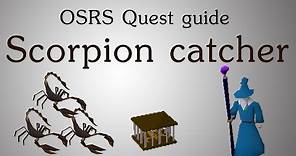 [OSRS] Scorpion catcher quest guide