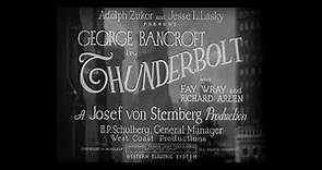 Thunderbolt (von Sternberg, 1929) — High Quality 1080p