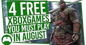 4 Free Xbox Games You MUST Play In August | Games With Gold
