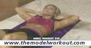 Model workout DVD with Troy Warwell