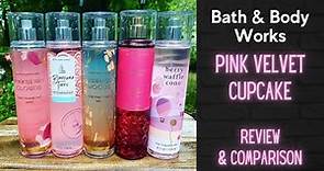 Bath & Body Works PINK VELVET CUPCAKE Review & Comparison