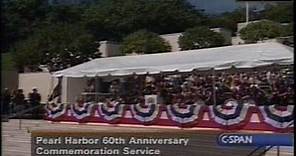 Pearl Harbor 60th Anniversary Commemoration