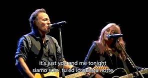 Bruce Springsteen & Patti Scialfa - Human touch - Lyrics & Sub ITA live