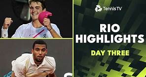 17-Year-Old Fonseca vs 19-Year-Old Fils; Cerundolo, Seyboth Wild Feature | Rio 2024 Highlights Day 3