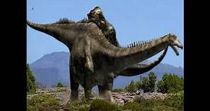 Diplodocus vs Allosaurus | Caminando Entre Dinosaurios (1999)