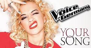 Rita Ora - Your Song (The Voice of Germany S07E09 16/11/2017)