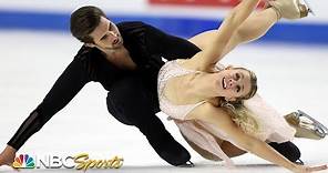 Hallelujah! Hubbell and Donohue dance their way to Skate America crown | NBC Sports