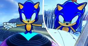 Uekawa Sonic in Sonic Frontiers looks Amazing! | Sonic Frontiers mods Gameplay