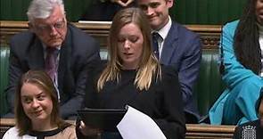 Sarah Edwards MP, Tamworth, Maiden Speech