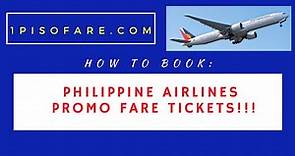 How to Book Philippine Airlines Promo Fares 2020