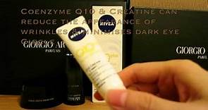 (去黑眼圈/眼紋 眼霜推介) - Nivea Q10 Anti - Wrinkle/ Armani Crema Nera Eye Cream Review