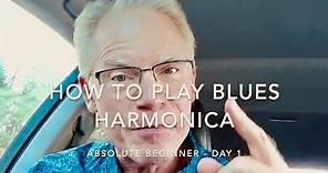 How To Play Blues Harmonica – Absolute Beginner | Day 1