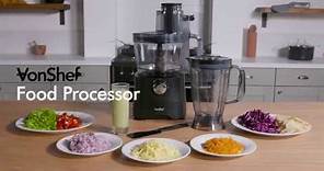 VonShef 1000W Food Processor