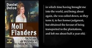 The Fortunes and Misfortunes of the Famous Moll Flanders by Daniel Defoe. Audiobook, full length