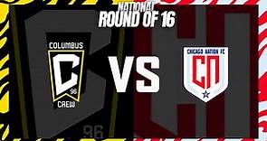 Columbus Crew Academy vs Chicago Nation FC | National Round of 16 | 2023 Fall Season