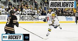 Lindenwood at Michigan | Highlights | Big Ten Hockey | Oct. 8, 2022