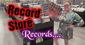 Record Store Vinyl Records with Family - New & Used