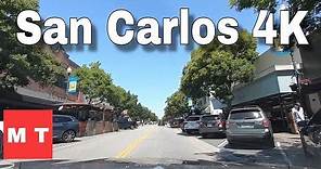 San Carlos Downtown California - Silicon Valley Drive USA 🏆