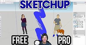 Which Version of SketchUp do you need? SketchUp Free/Shop/Pro Comparison