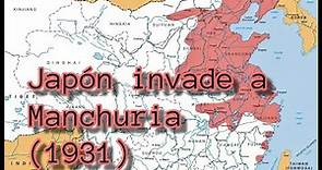 Japón invade a Manchuria (1931)
