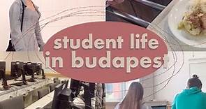 budapest diaries | study with me at university / ELTE! 💃📙🧚‍♂️