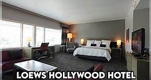 Loews Hollywood Hotel - King Suite Room Tour (With Hollywood Sign Views)