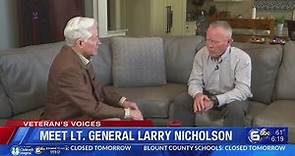Meet LT General Larry Nicholson